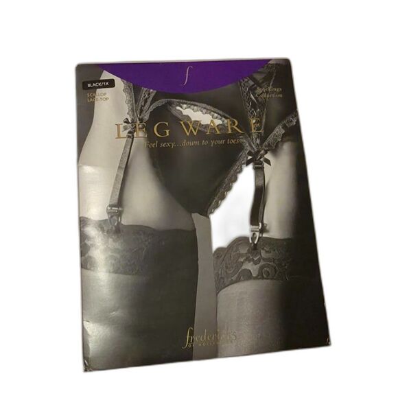 Fredricks Leg Ware Black 1x - Picture 1 of 3